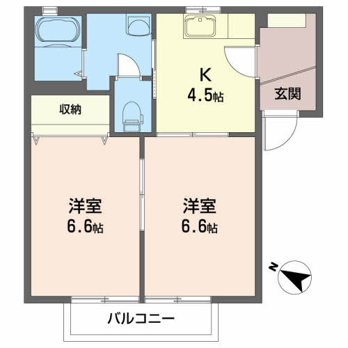 アクアロードⅡＡ 間取り