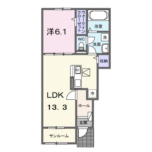 秋田県潟上市天王追分 間取り