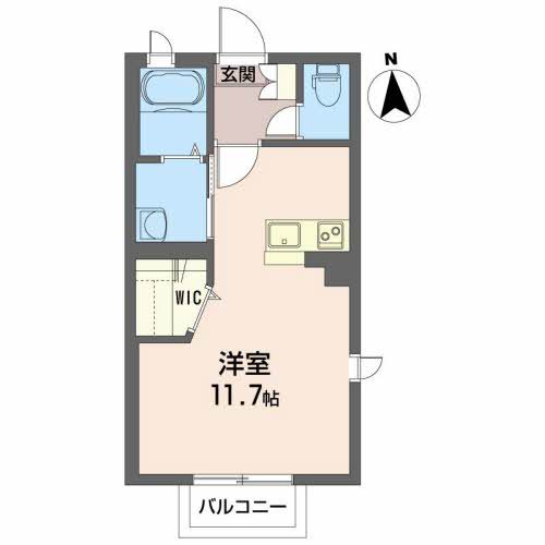 カーサフルッタⅡ 間取り