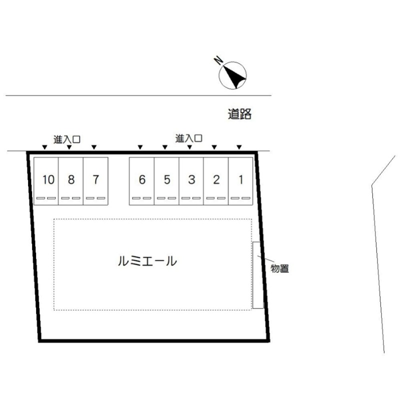 ルミエール 地図（共通）