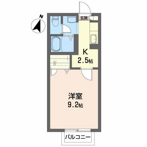 コンフォールＡ 間取り