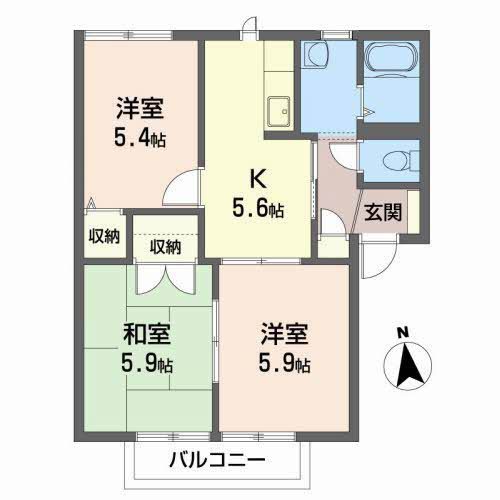 アークガーデン広面 間取り