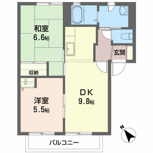 ルミエールＣ 間取り