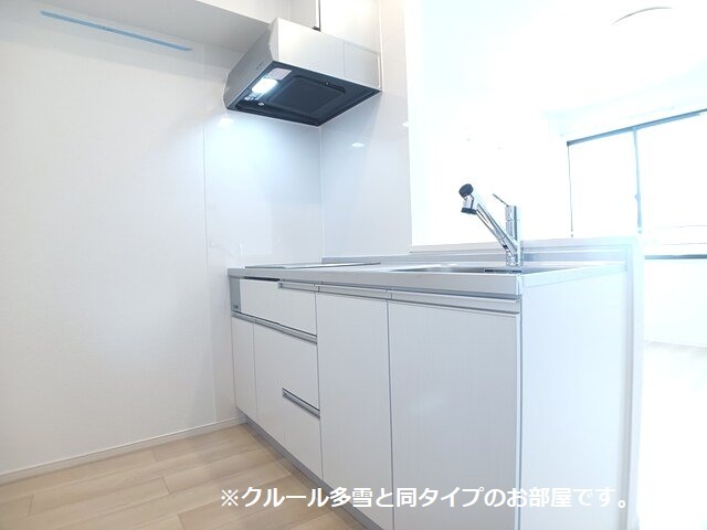 秋田県秋田市楢山川口境 キッチン
