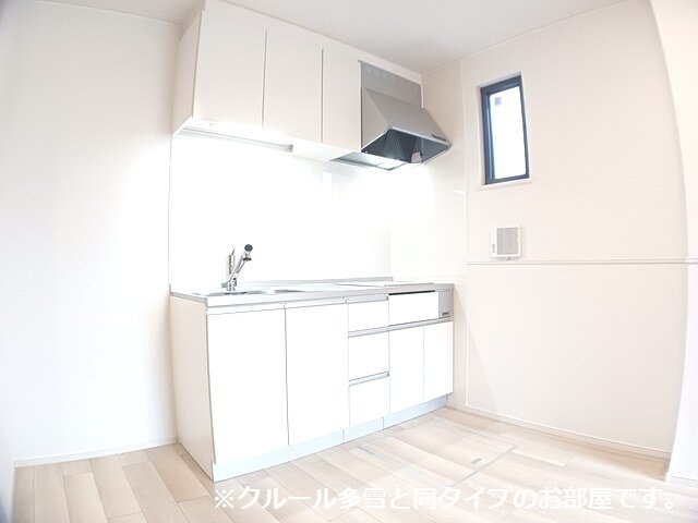 秋田県秋田市楢山川口境 キッチン
