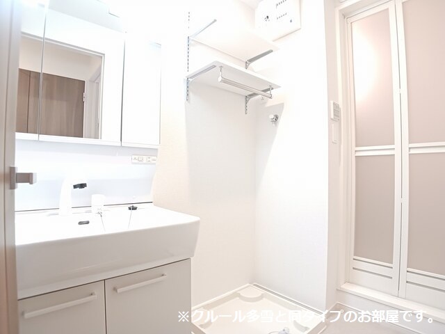 秋田県秋田市楢山川口境 洗面所