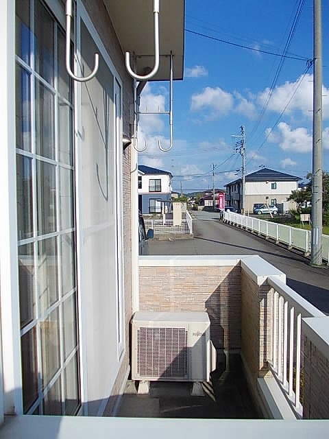 秋田県秋田市仁井田目長田１丁目 ベランダ