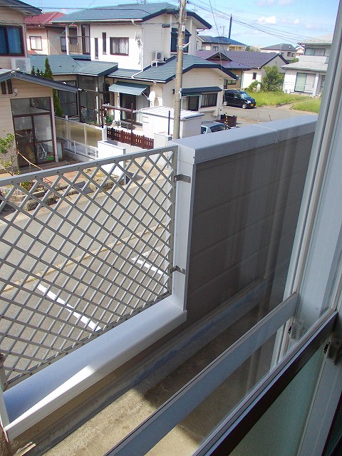 秋田県秋田市外旭川神田 ベランダ
