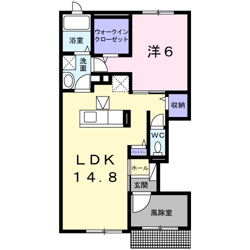 秋田県秋田市御所野堤台２丁目 間取り