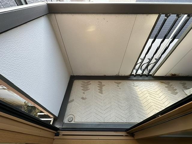 秋田県秋田市楢山城南新町 ベランダ