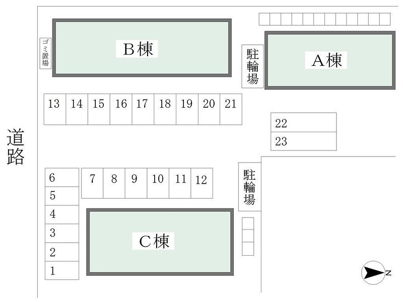秋田県秋田市高陽幸町 地図（共通）
