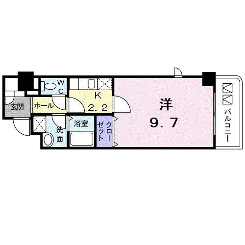 秋田県秋田市中通４丁目 間取り
