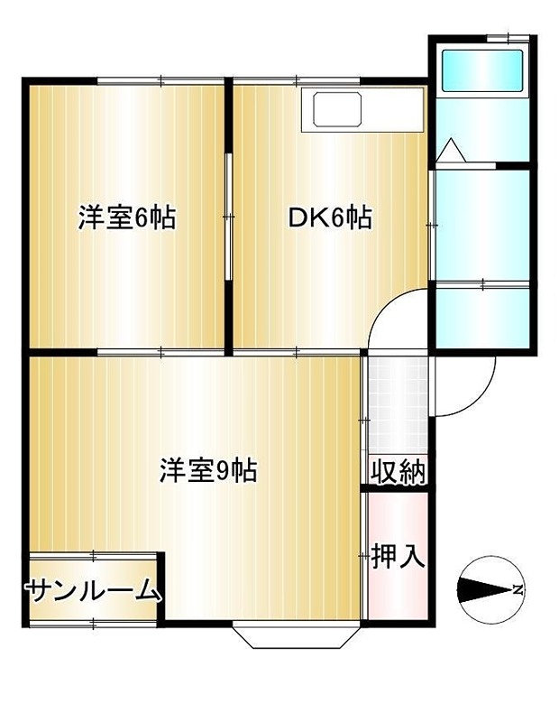 秋田県秋田市広面広面 間取り