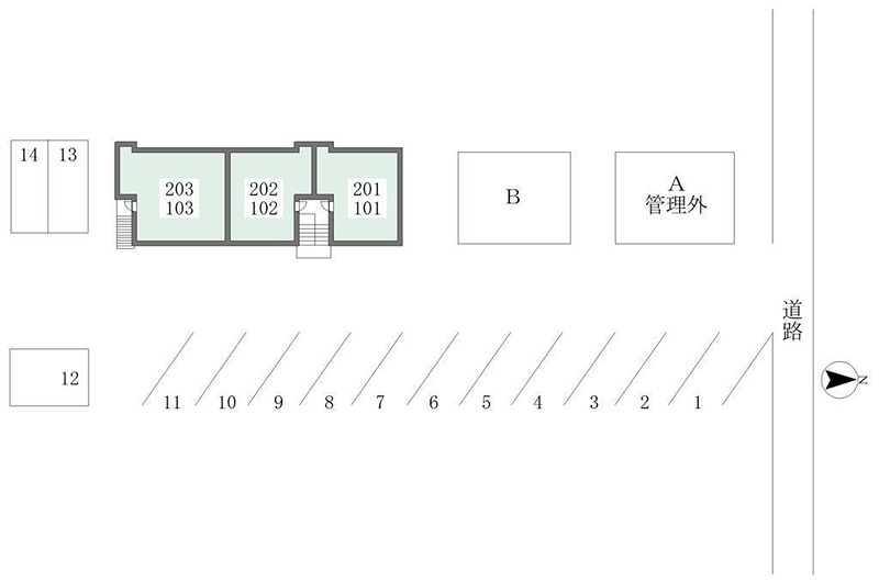 秋田県秋田市広面広面 地図（共通）