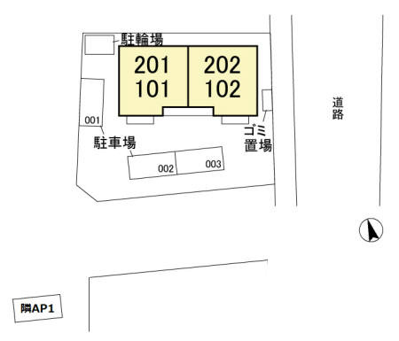 茨城県土浦市荒川沖 駐車場
