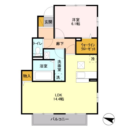茨城県稲敷郡阿見町本郷１丁目 間取り