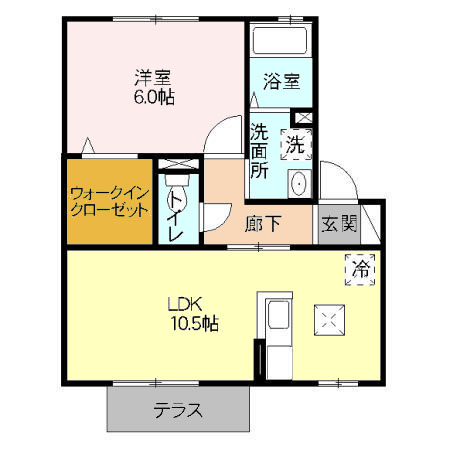 茨城県かすみがうら市稲吉東４丁目 間取り