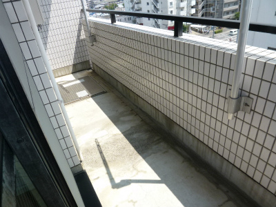 茨城県土浦市港町１丁目 ベランダ