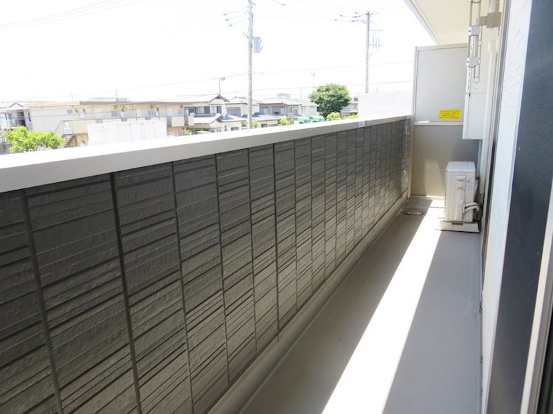 茨城県稲敷郡阿見町うずら野４丁目 ベランダ