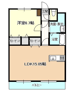 茨城県牛久市栄町６丁目 間取り