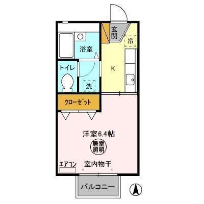 茨城県稲敷郡阿見町住吉２丁目 間取り