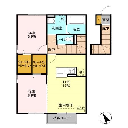茨城県土浦市真鍋５丁目 間取り