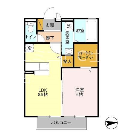 茨城県土浦市上高津新町 間取り