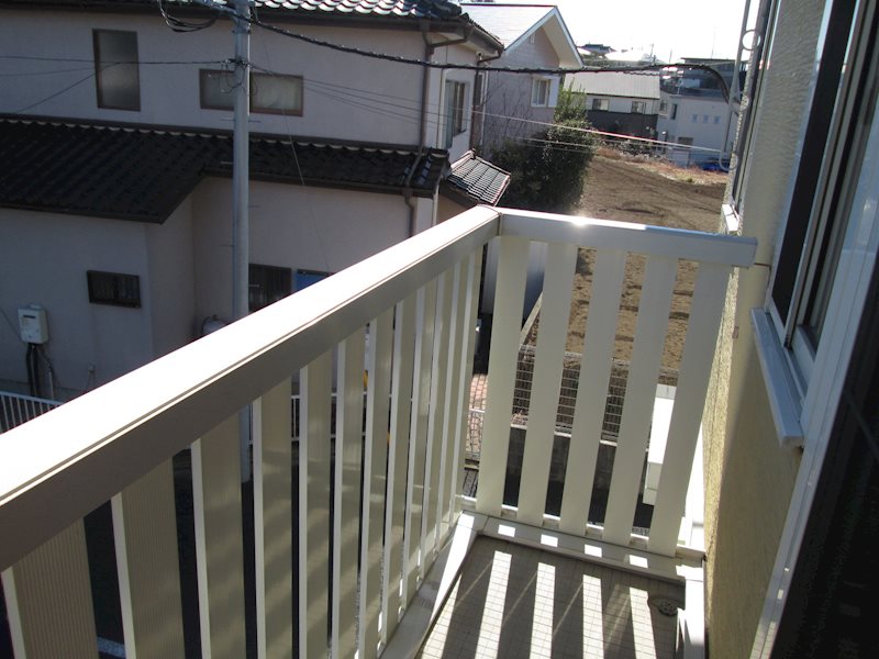 茨城県土浦市上高津新町 ベランダ