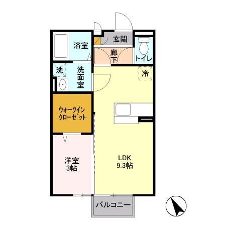 茨城県かすみがうら市下稲吉 間取り