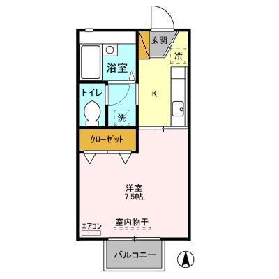 茨城県稲敷郡阿見町住吉２丁目 間取り