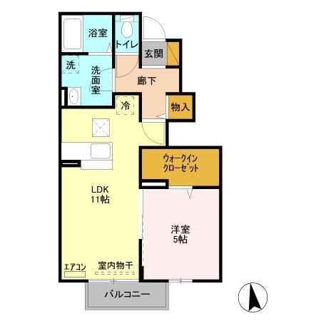 茨城県土浦市西真鍋町 間取り