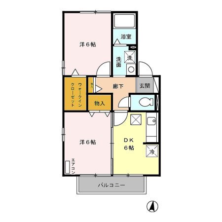茨城県かすみがうら市稲吉東４丁目 間取り