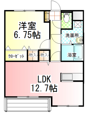 茨城県牛久市中央４丁目 間取り