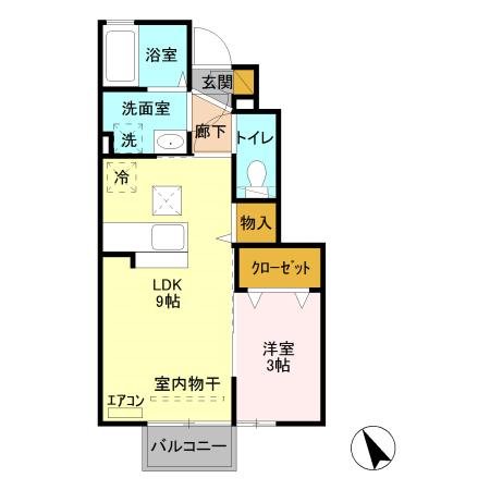 茨城県土浦市川口１丁目 間取り