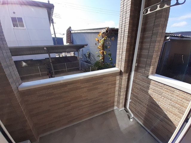 茨城県土浦市西真鍋町 ベランダ