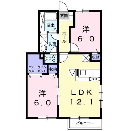 茨城県土浦市おおつ野５丁目 間取り