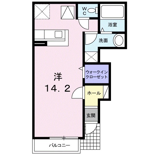 茨城県土浦市永国 間取り