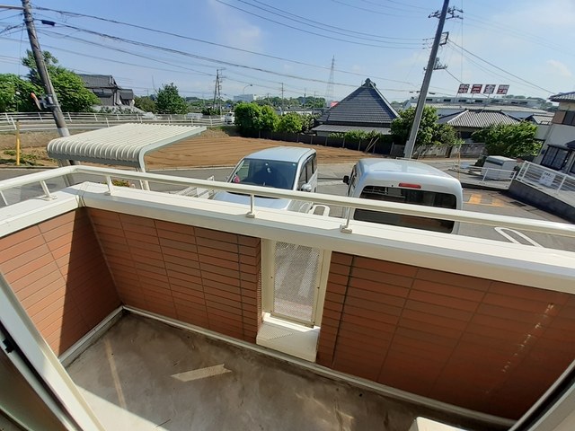 茨城県土浦市永国 ベランダ