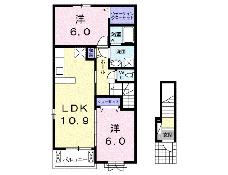 茨城県土浦市中高津 間取り