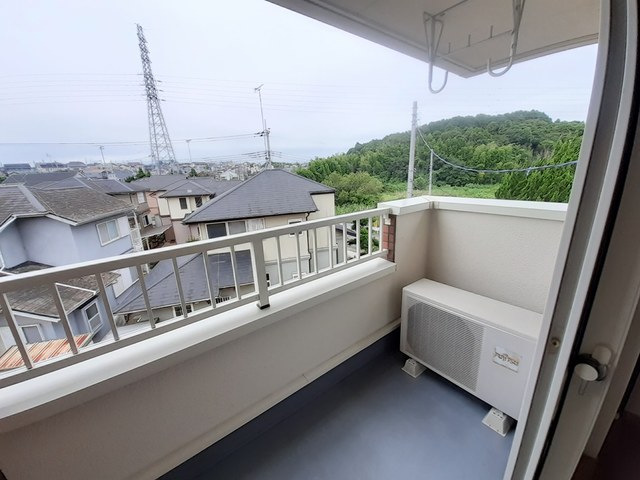 茨城県稲敷郡阿見町阿見 ベランダ