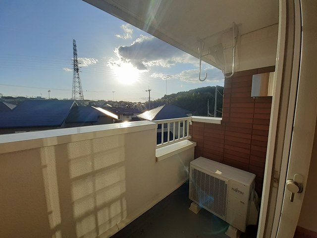 茨城県稲敷郡阿見町阿見 ベランダ
