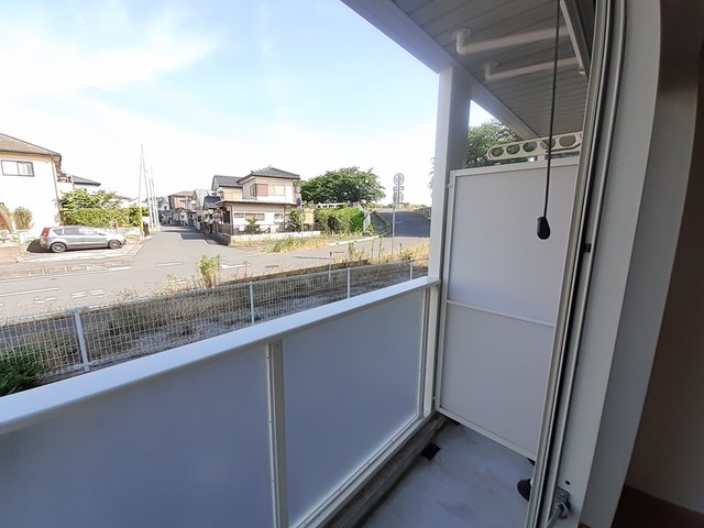 茨城県土浦市田中３丁目 ベランダ