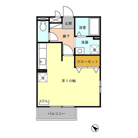 茨城県土浦市中高津 間取り