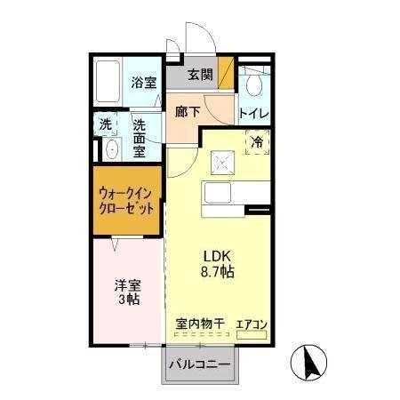 茨城県土浦市下高津４丁目 間取り