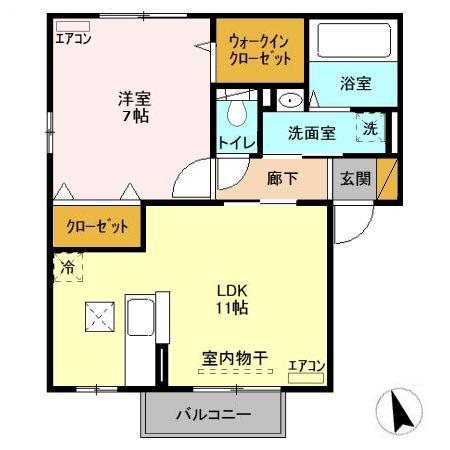 茨城県土浦市木田余東台４丁目 間取り
