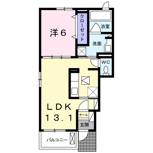 茨城県土浦市宍塚 間取り