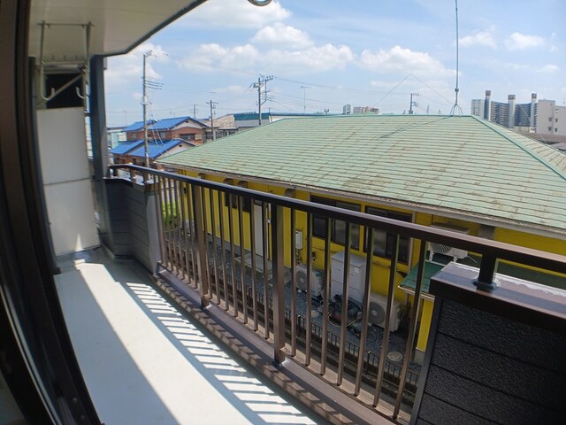 茨城県土浦市真鍋新町 ベランダ