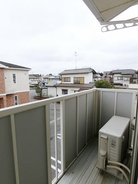 茨城県稲敷郡阿見町若栗 ベランダ