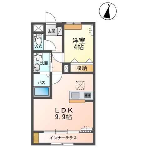 茨城県稲敷郡阿見町中央２丁目 間取り