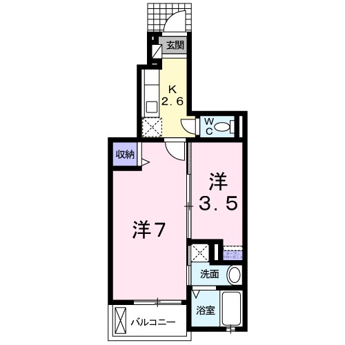 茨城県土浦市田中３丁目 間取り